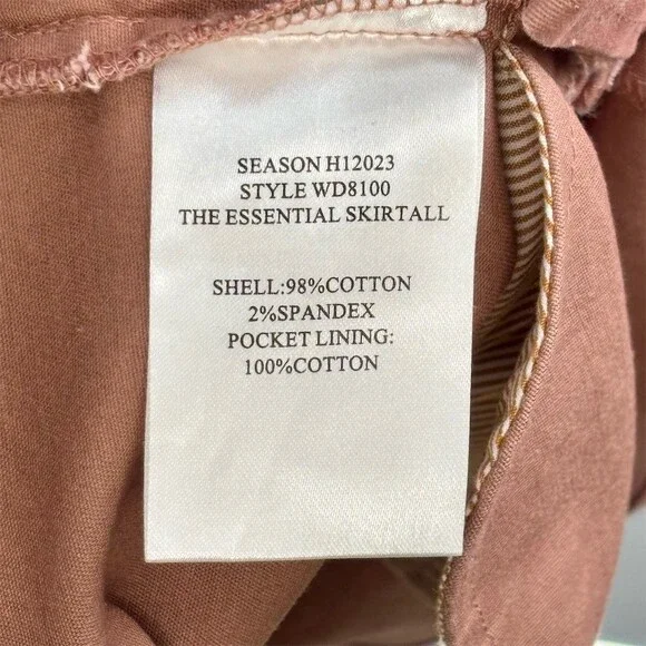 Wildfang Skirtall Overall Dress Womens Pink Sleeveless Short Denim